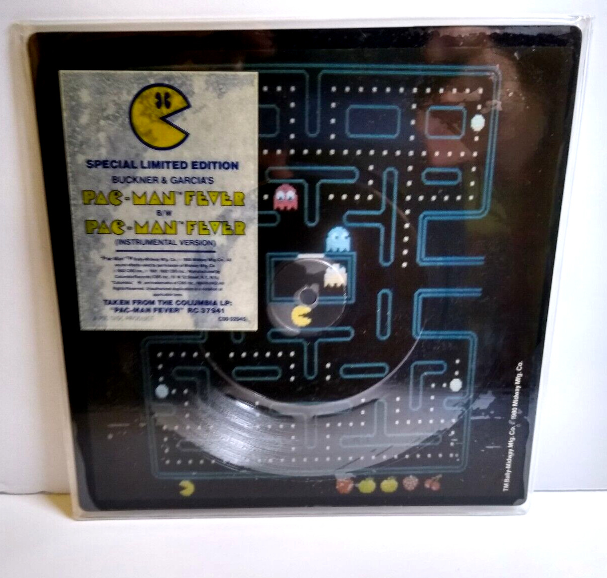 Pac-Man Fever Arcade Game Theme Picture Disc Picture Record Buckner Garcia 1982