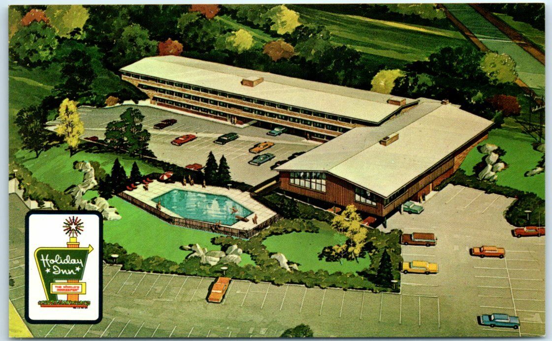 Postcard - Holiday Inn of Darien, Connecticut