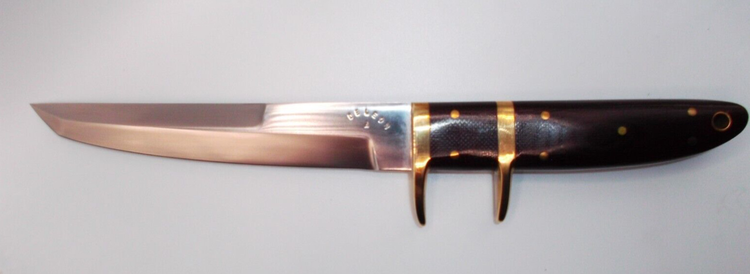 De Leon Custom Knife - 6” TN Tanto w/sheath