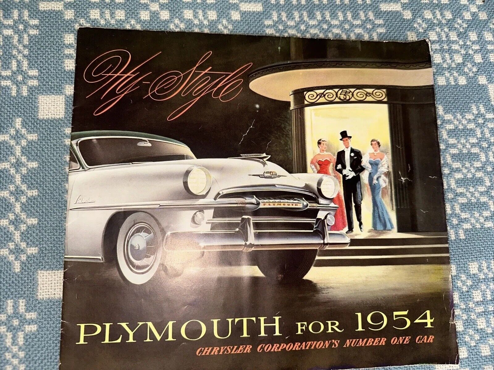 Plymouth For 1954chrysler  Pamphlet 