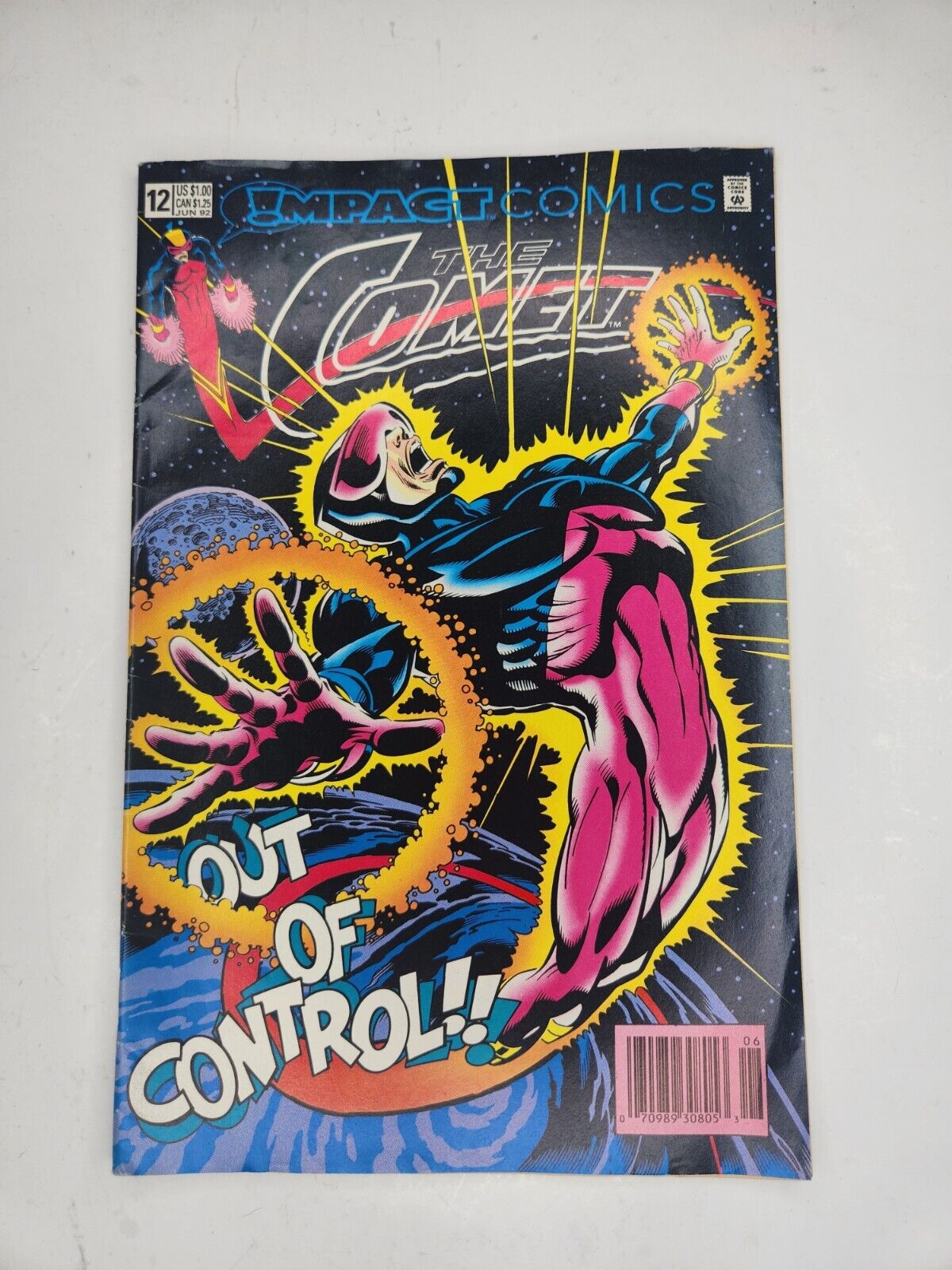 The Comet #12 June 1992 DC Impact Comics 