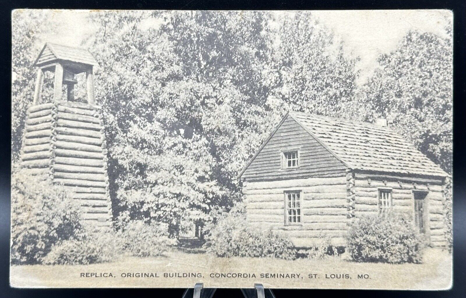 Antique Replica Of Concordia Seminary Postcard St Louis Missouri MO