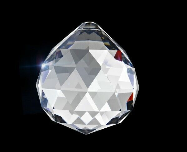 Lot 50-30mm Asfour Clear Chandelier Crystal Ball Prisms Wholesale CCI