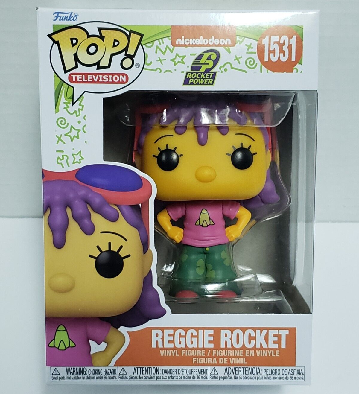 REGGIE ROCKET Nickelodeon Rocket Power Funko POP TV #1531 Vinyl Figure IN STOCK