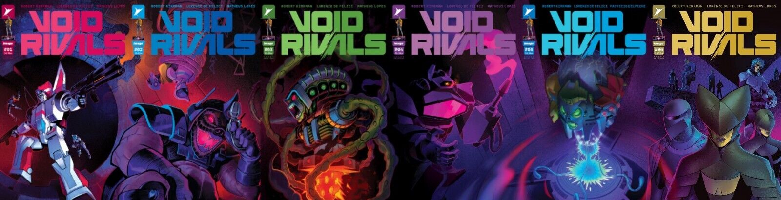 VOID RIVALS 1 2 3 4 5 6 NM FLAVIANO CONNECTING VARIANT FULL SET  