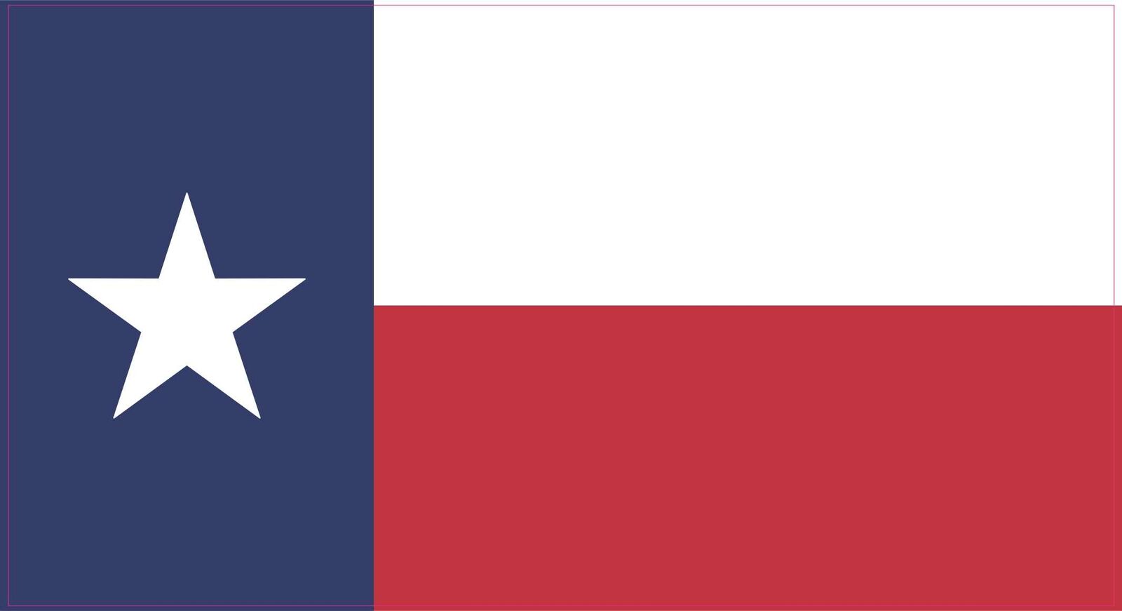 7in x 3.8in Texas Flag Magnet Car Truck Vehicle Magnetic Sign