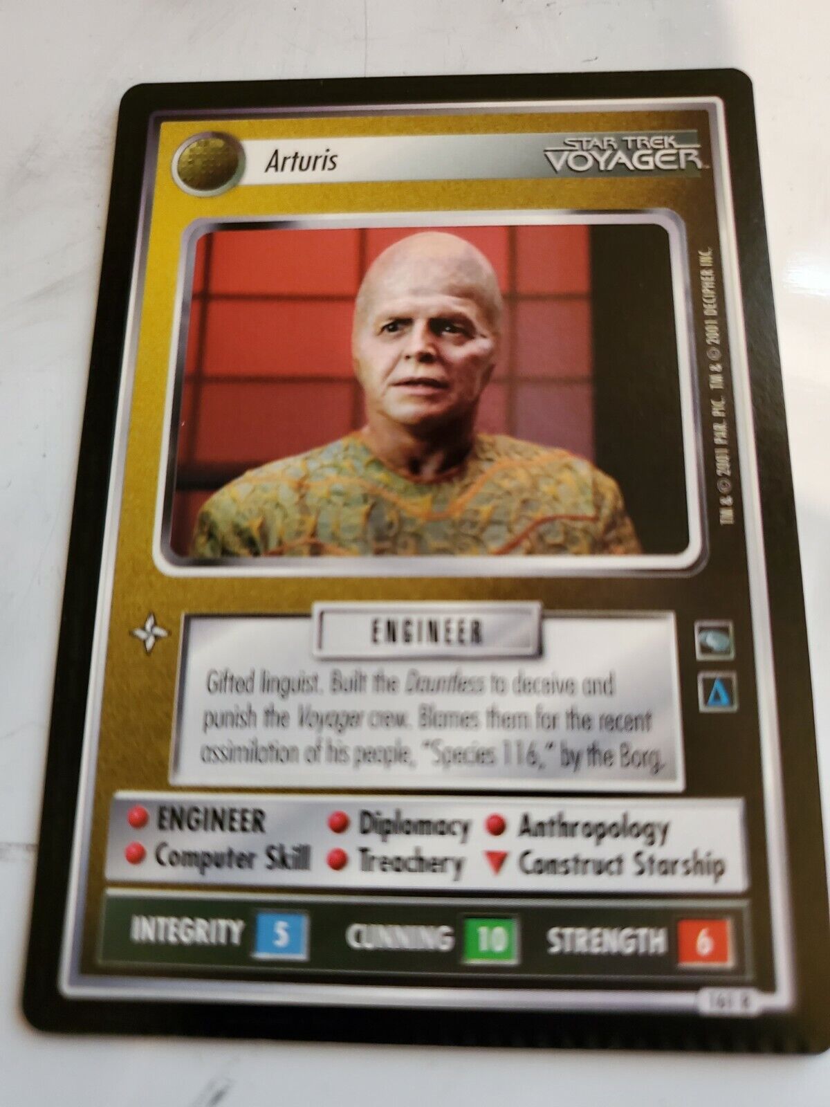 Star Trek CCG Voyager SINGLES TOP TIER Select Choose Your Card NrMint-MINT