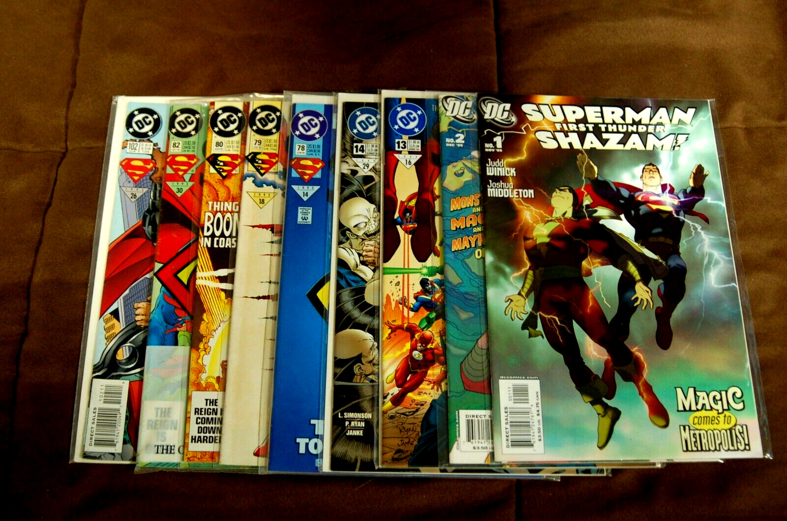 Lot of 13: DC Comics Superman #1-102 Read (B)