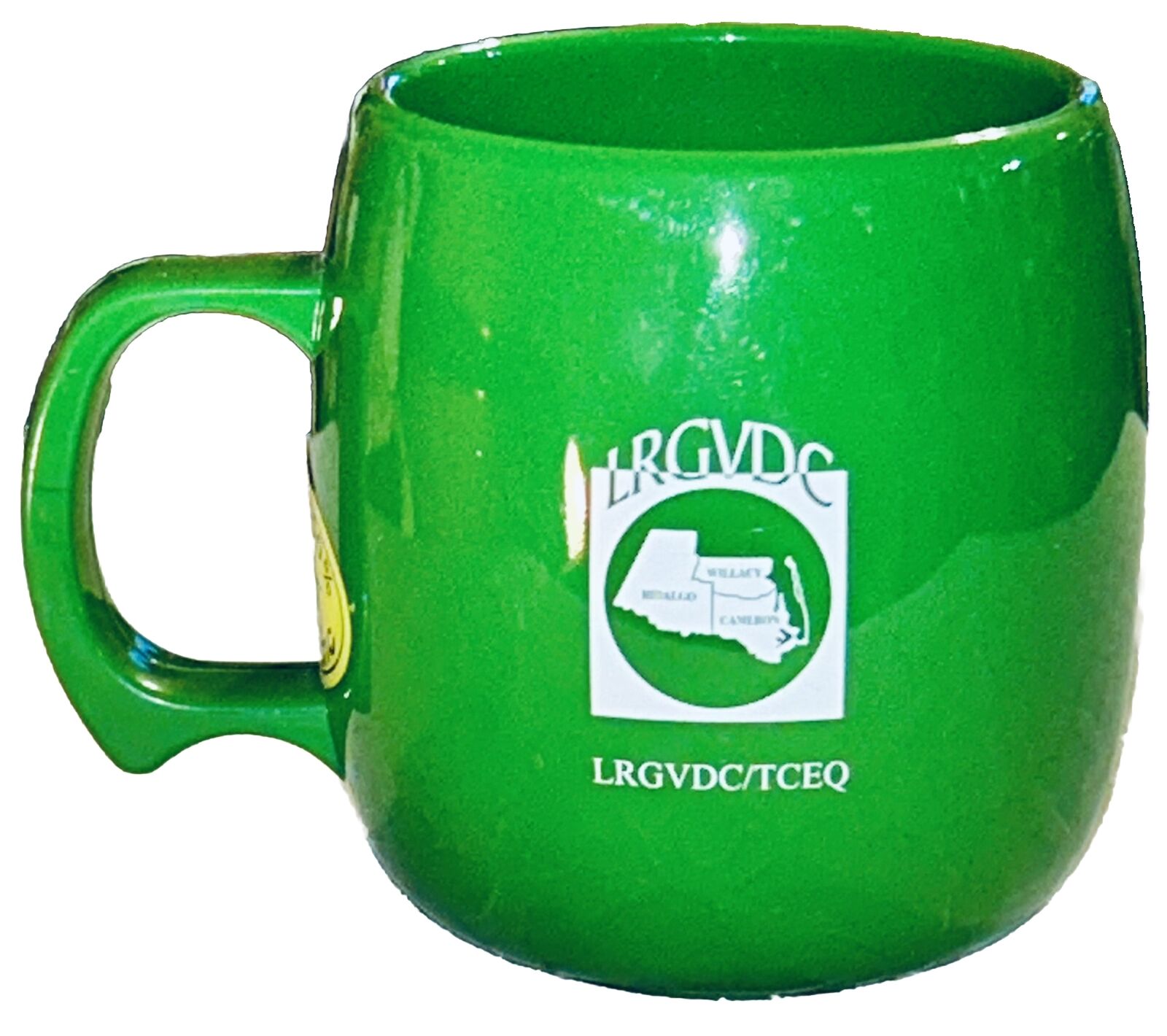 LRGVDC Love Earth Recycle Green Corn Plastic Koffee Keg Mug