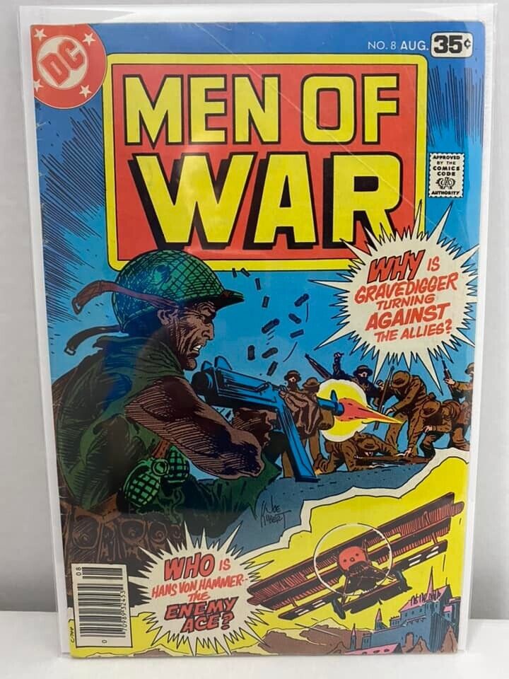 35728: DC Comics MEN OF WAR #8 Fine Minus Grade