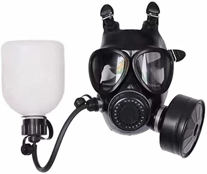 KYNG Israeli Face Respirator GAS Mask w/Premium NBC Sealed 40mm Filter NEW 10yr