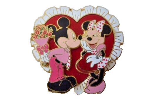 Disney Mickey & Minnie Mouse Pin 43908 Valentine\'s Day Gift Exchange 2006