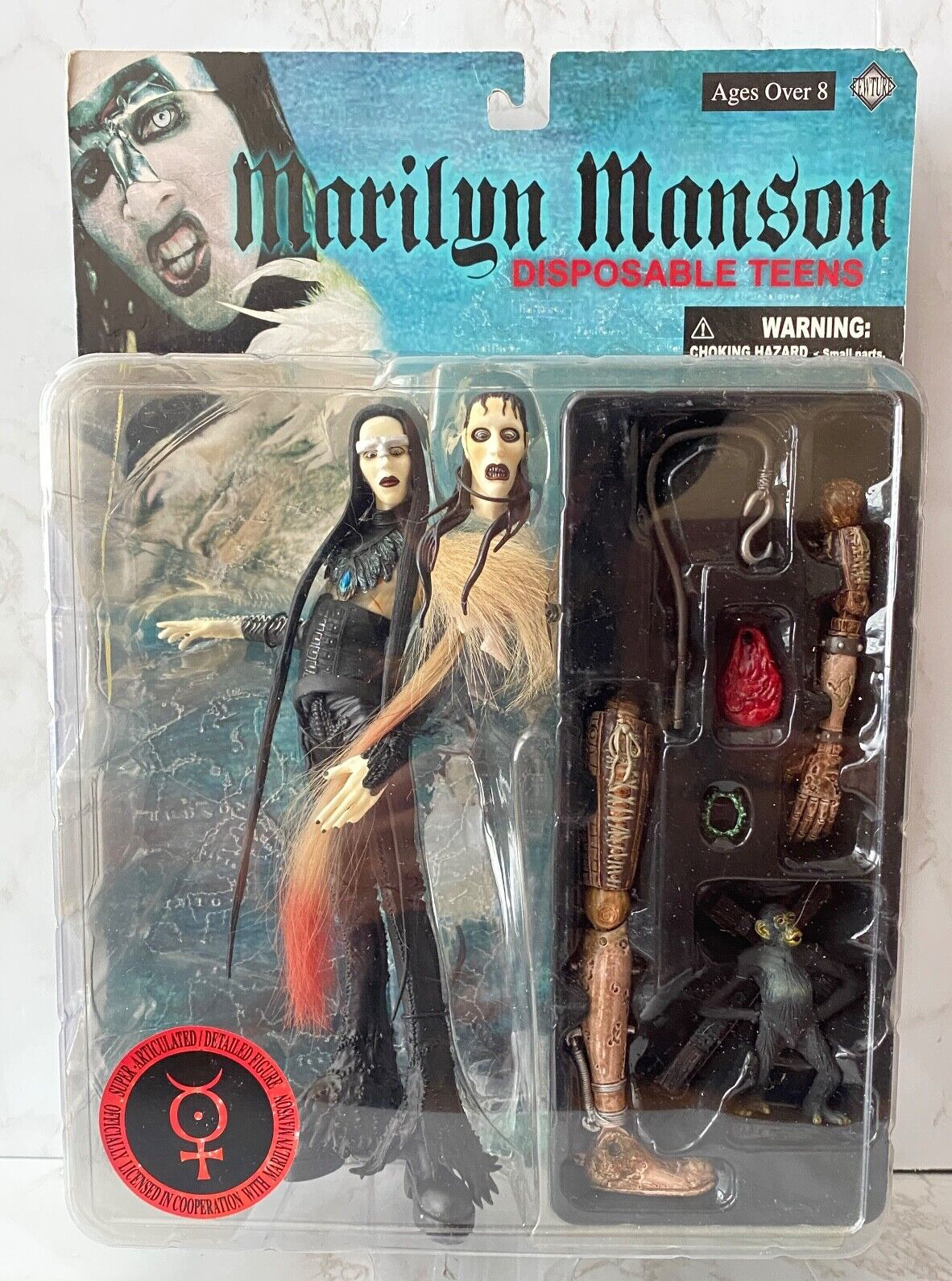 MARILYN MANSON Disposable Teens Figure Fewture Models Super Articulated SEALED