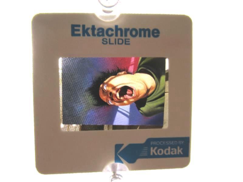 Vintage Ektachrome Slide Kodak 35mm Film Slide Jim Warren's Manic Surrealism Art