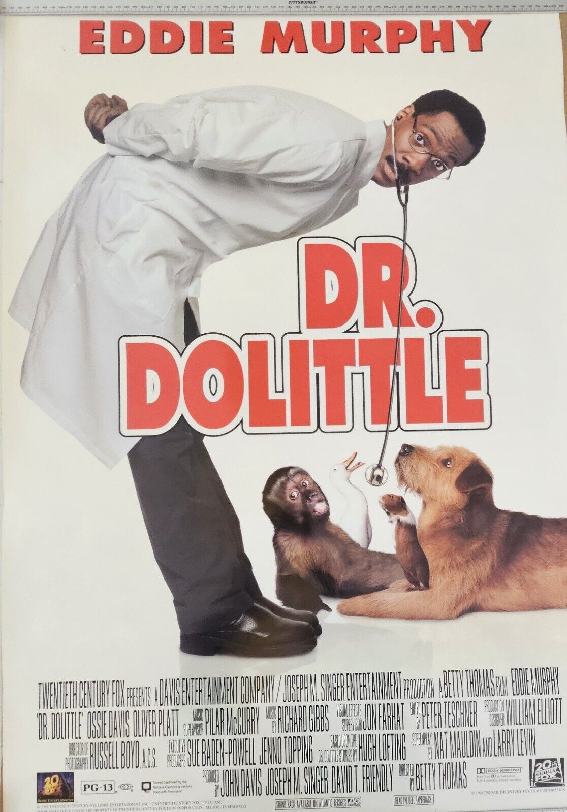 Eddie Murphy in  Dr. Dolittle  27 x 40  Movie poster