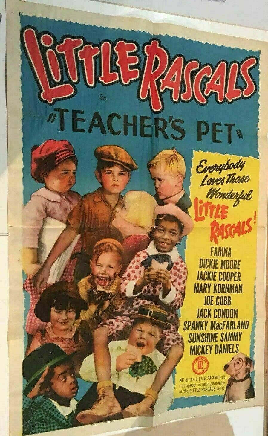 THE LITTLE RASCALS  Teachers Pet 41