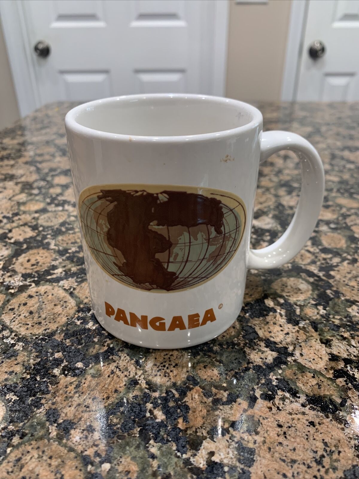 Vintage 1988 Magic Coffee Mug - Pangaea - Science News Nerds Science Service
