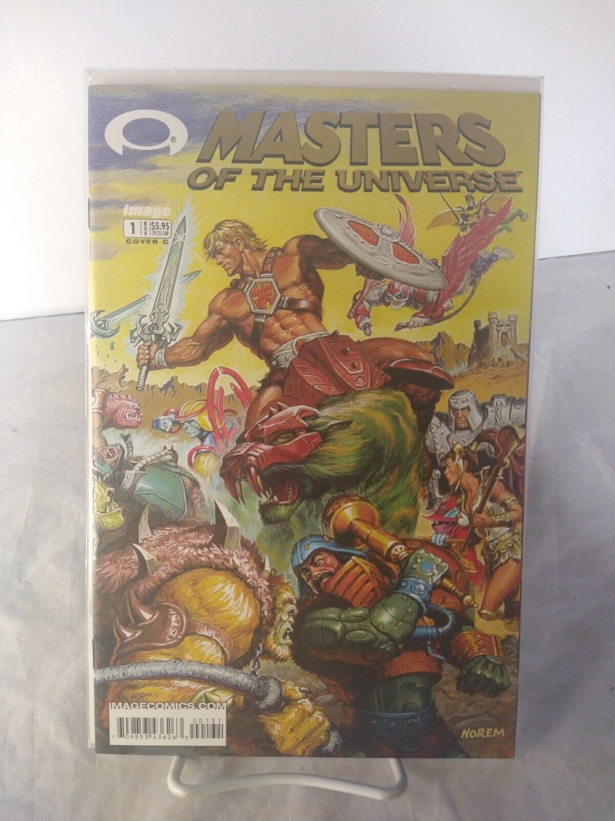 Masters of the Universe (2002) #1 Earl Norem Cover VF+.