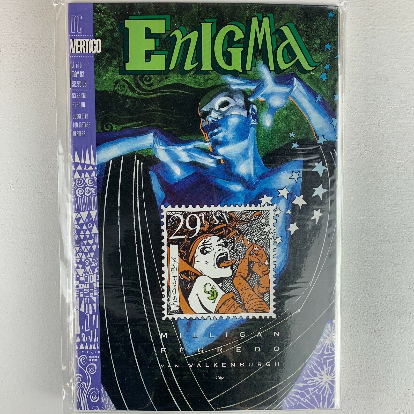 Enigma #3 DC/Vertigo Comics 1993 Peter Milligan