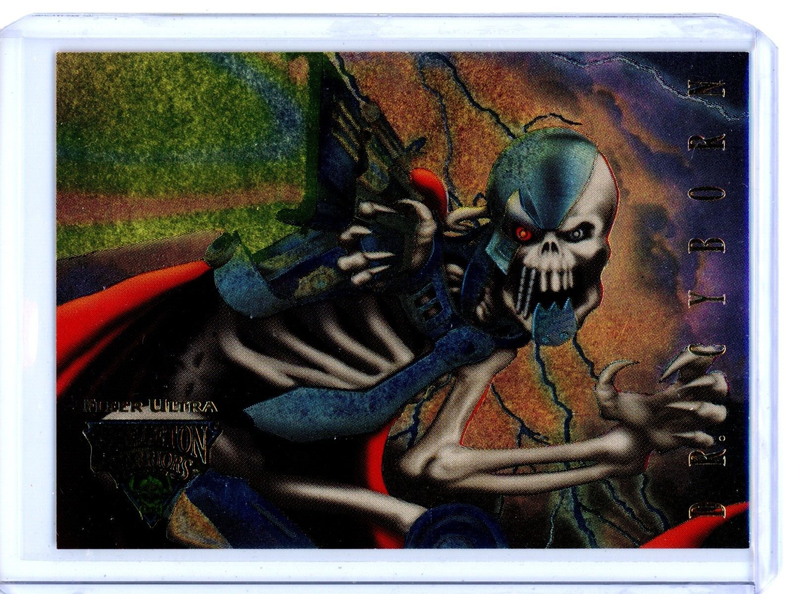 1995 Fleer Ultra Skeleton Warriors Power Blast - Dr. Cyborn