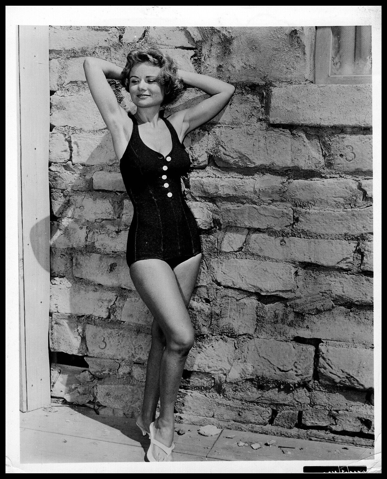 Gloria Talbott (1950s) 🎬⭐ Sexy Leggy Cheesecake Vintage Exotic Photo K 341