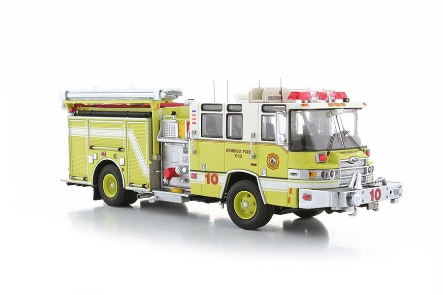 Pierce Quantum Pumper Fire Engine - Henrico #10 - TWH 1:50 Scale #081C-01110 New