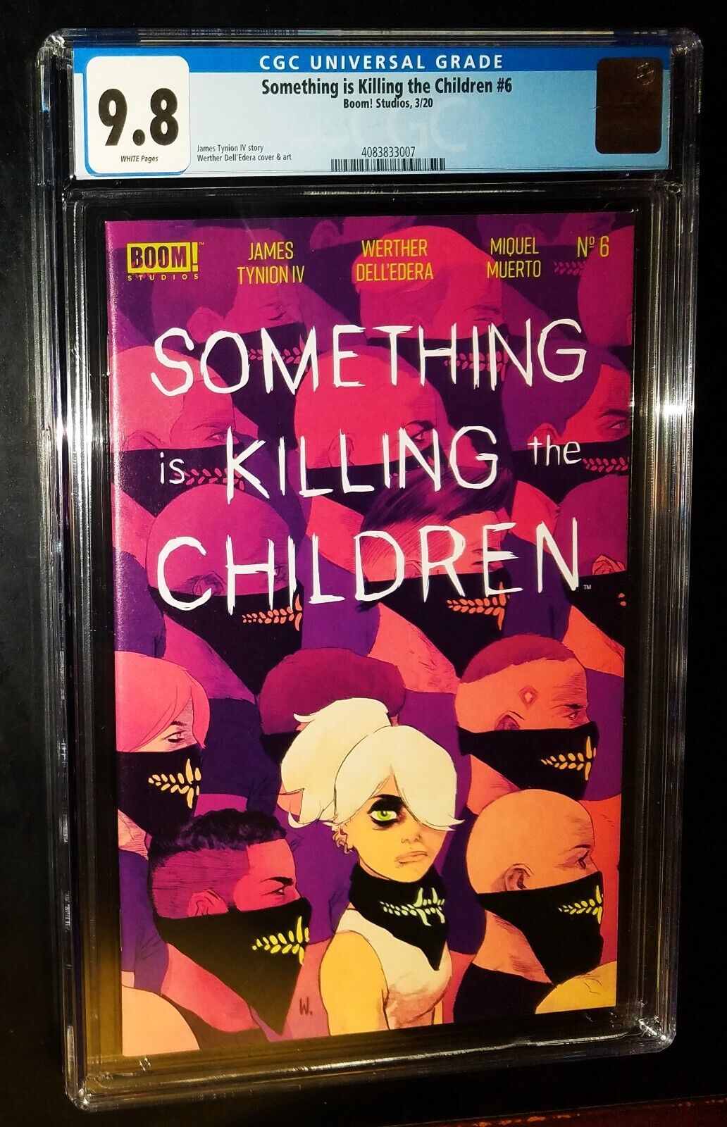 SOMETHING IS KILLING THE CHILDREN #6 2020 Boom Comics CGC 9.8 NM/MT White Pages
