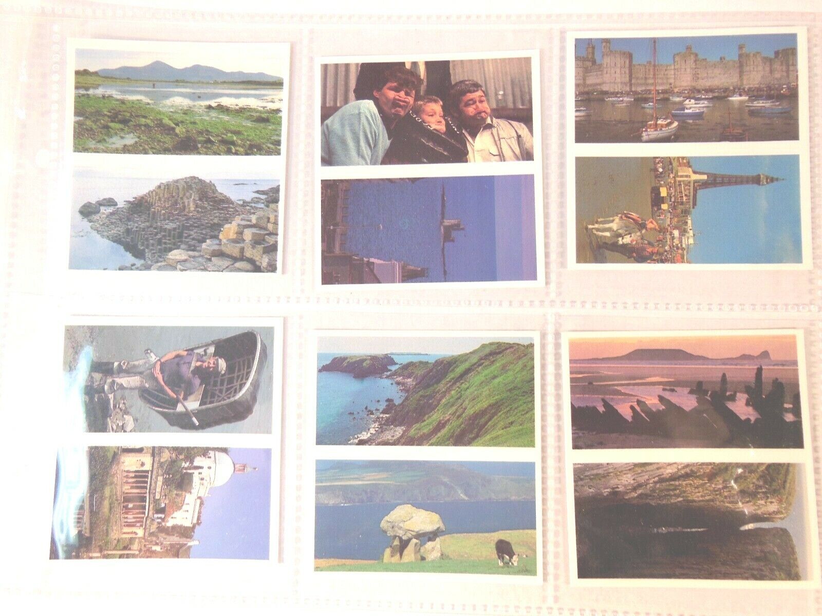 1989 Brooke Bond Tea DISCOVERING OUR COAST view Britain Trading set of 25 cards 