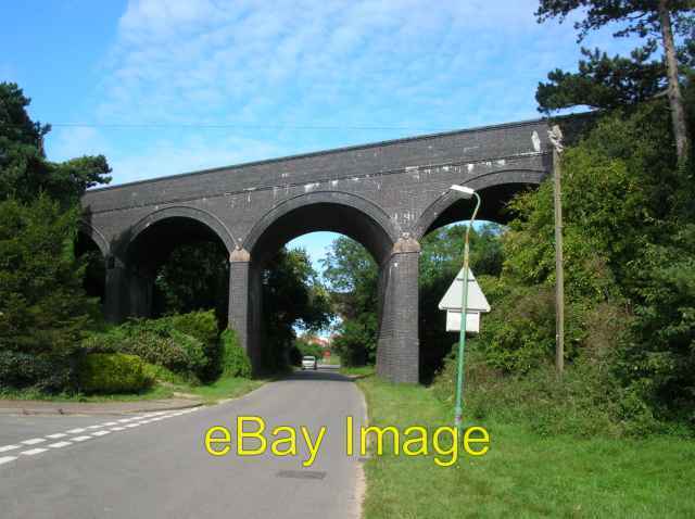 Photo 6x4 Two viaducts Cromer\/TG2142 The nearest viaduct formed part of  c2007