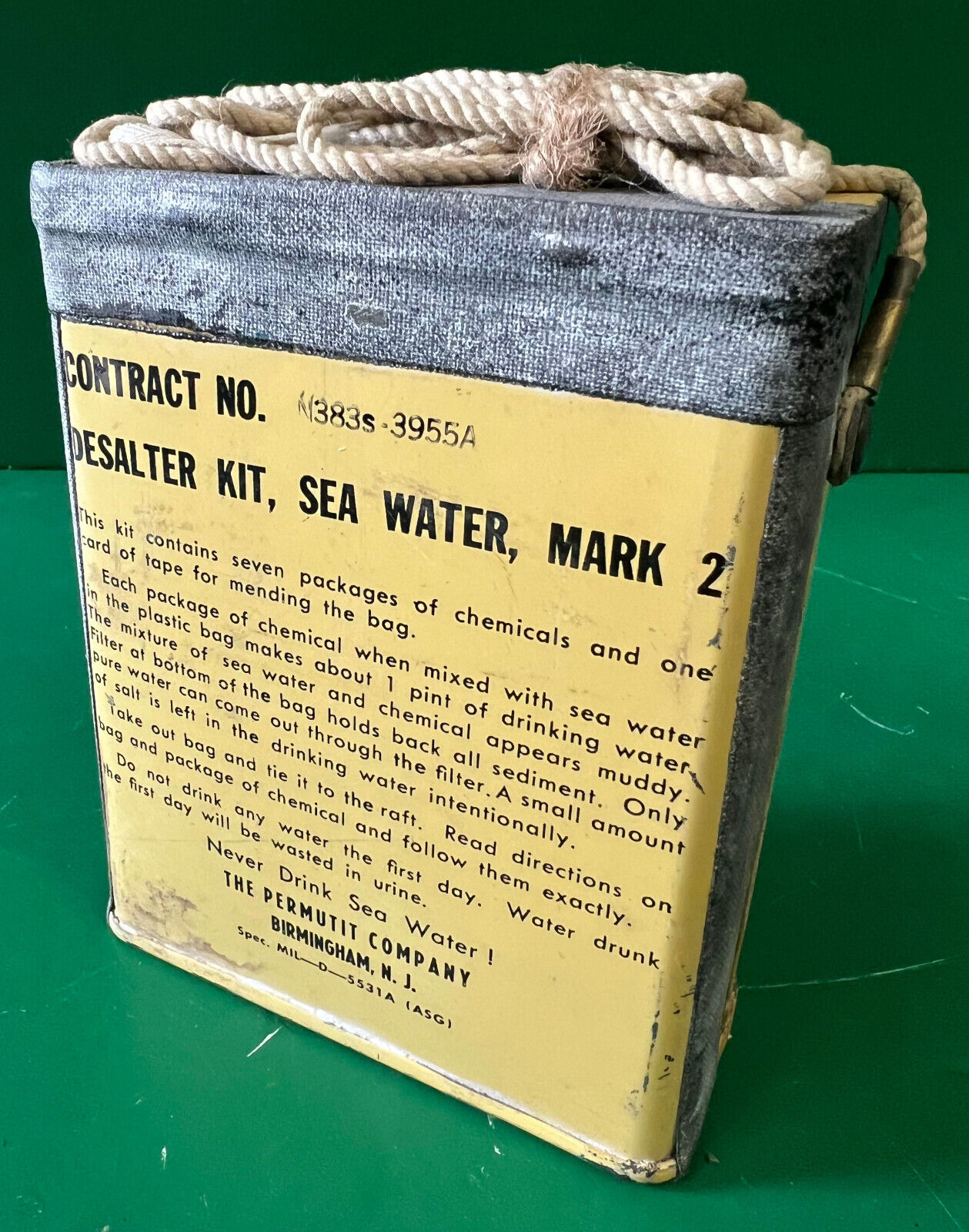 US MARK 2 SEA WATER DE SALTER KIT-