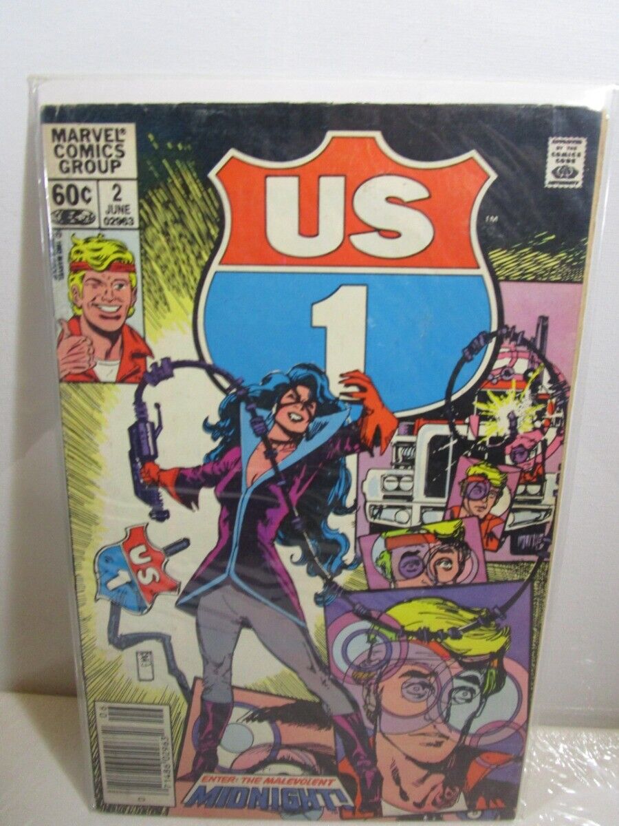 U.S. 1 #2 (Jun 1983, Marvel) Bagged Boarded