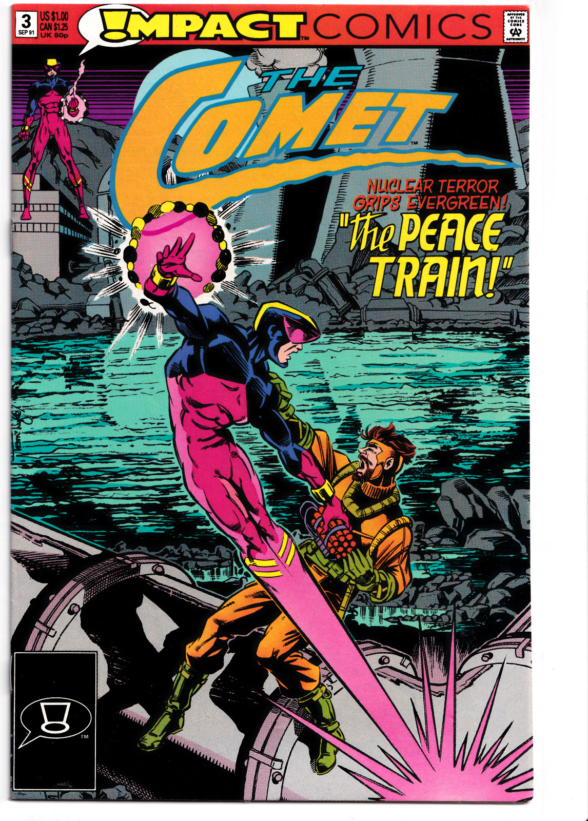 The Comet #3 1991 DC Comics (Impact)