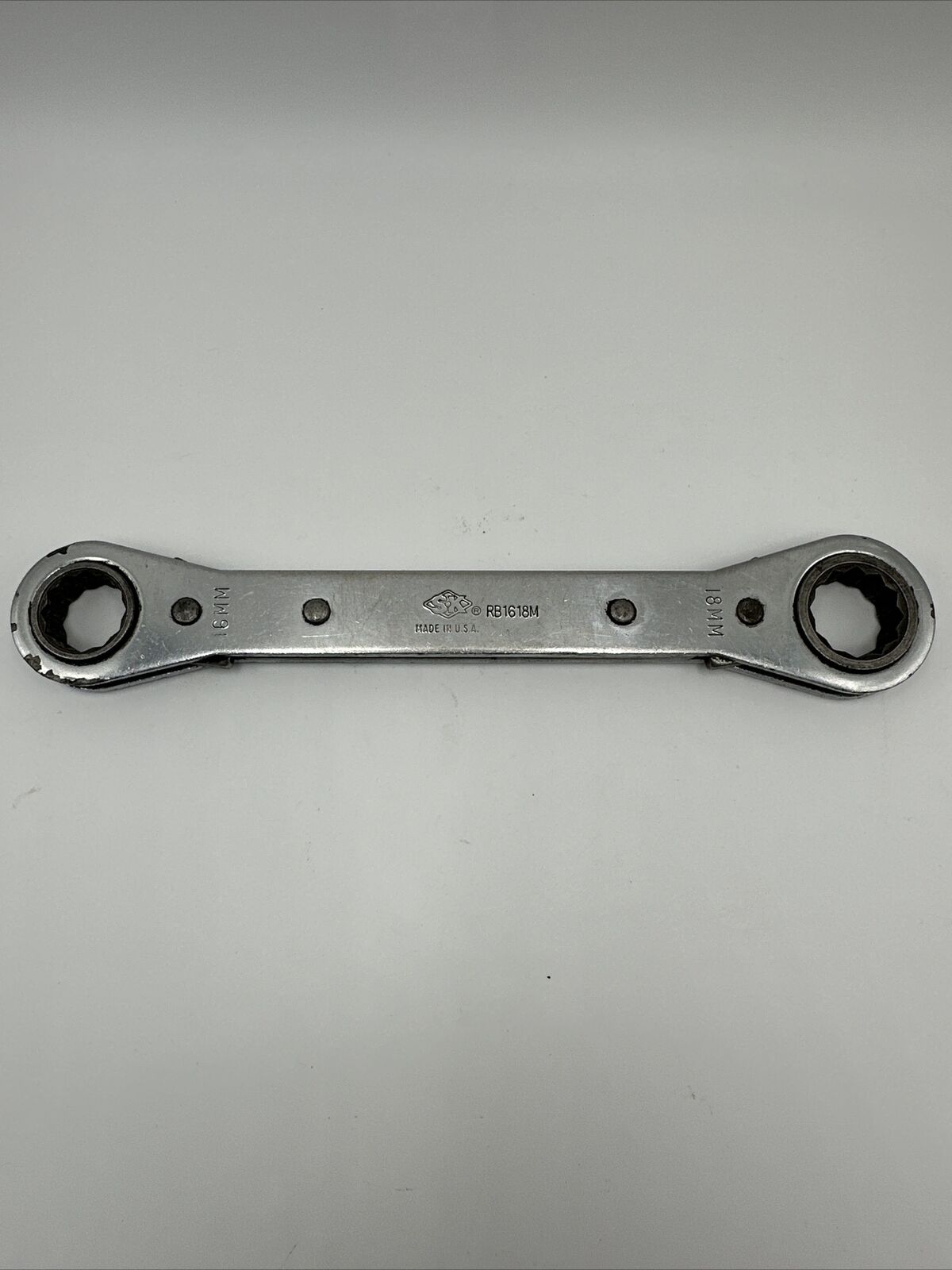 SK Professional Double Box Universal Spline Wrench RB1618M 18x16mm *USA*