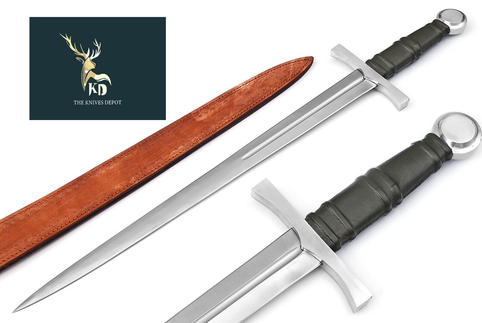 Custom Handmade tactical Survival Carbon Steel forge Viking Battle Roman Sword