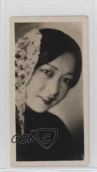 1928 Nicolas Sarony National Types of Beauty Tobacco Small Anna May Wong 11bd