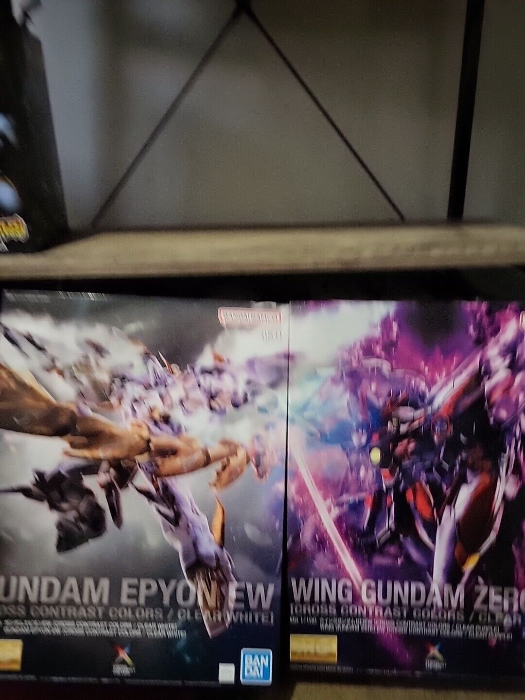 MG 1/100 Wing Gundam Zero EW & Gundam Epyon CROSS CONTRAST COLORS SET USA 