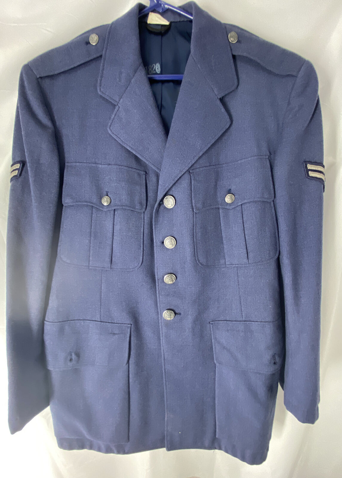 Vintage USAF US Air Force Blue Comp Uniform Jacket 40R Excellent Condition