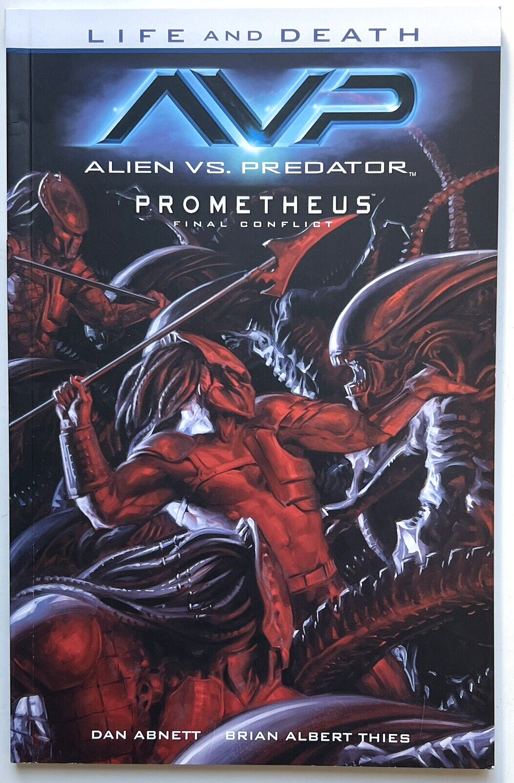 Alien Vs Predator Prometheus Final Conflict Life And Death TPB 2017 Dark Horse