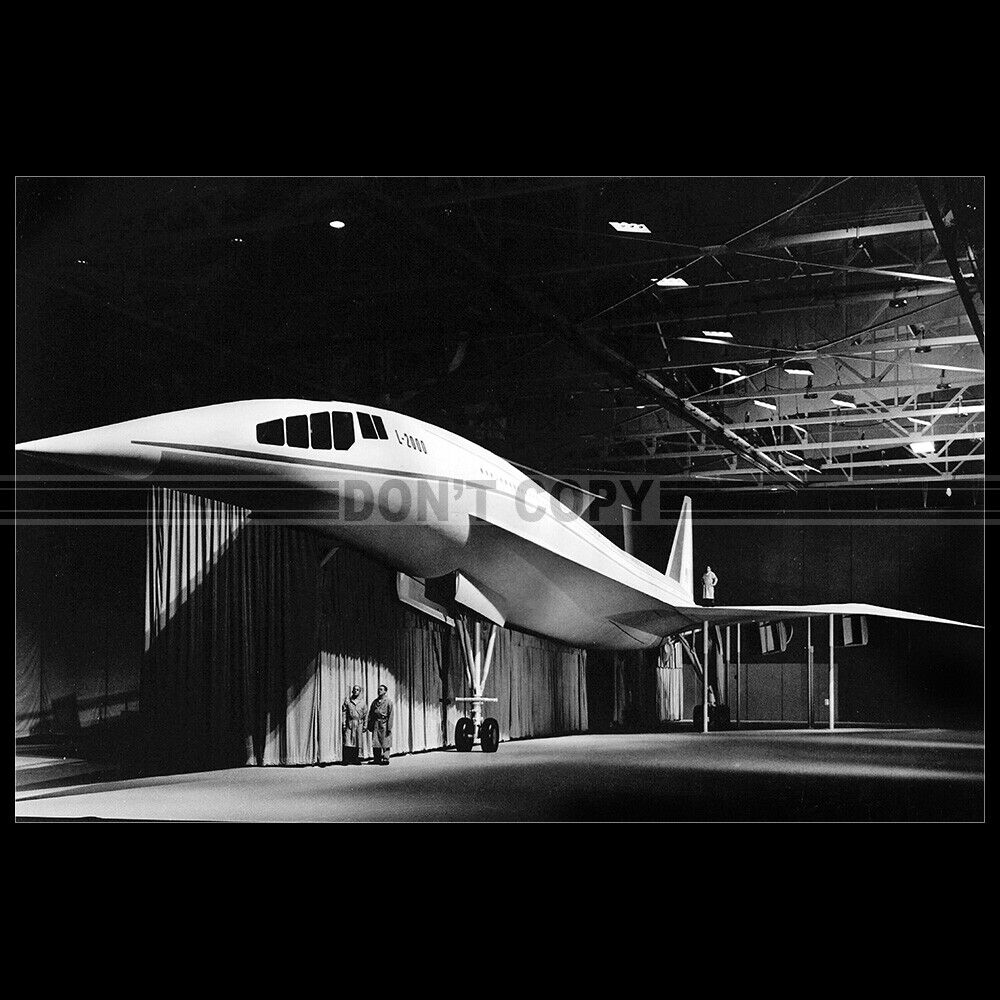 Photo av.000125 lockheed l-2000 1966 us supersonic airliner