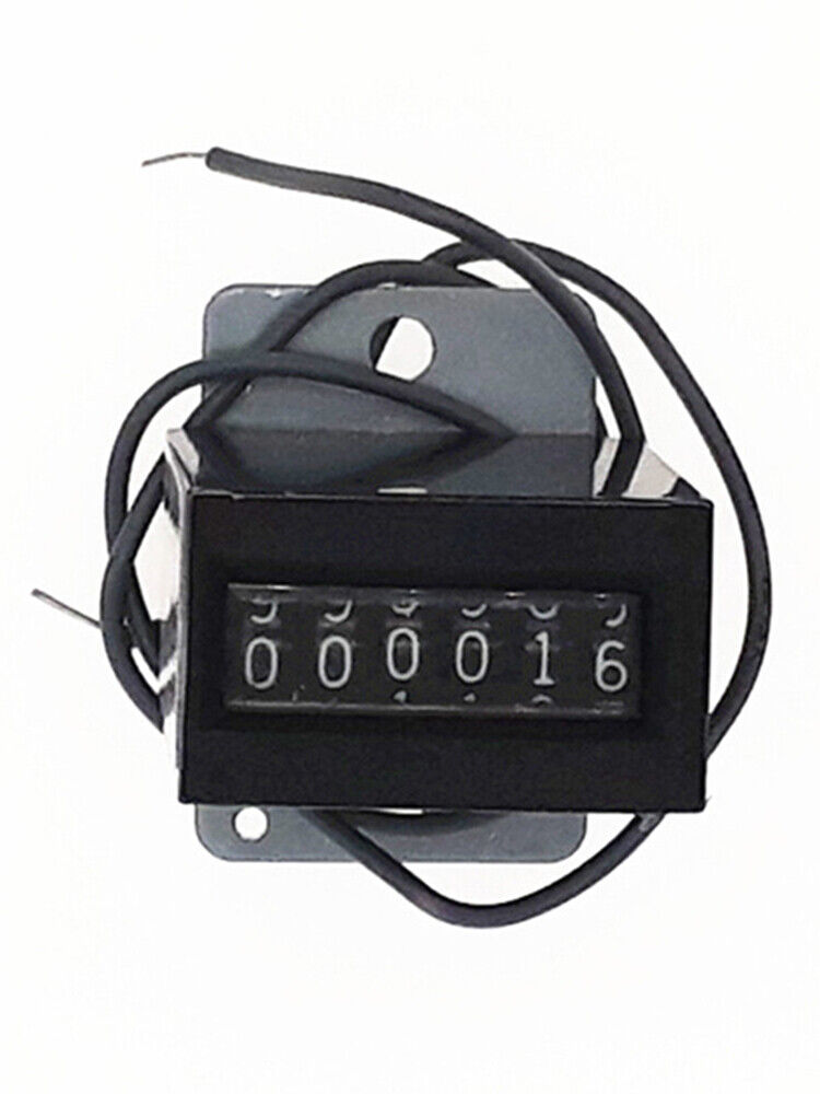 DC 12V 6 digits Mechanical Coin Meter For Coin Operated Arcade Vending Machine