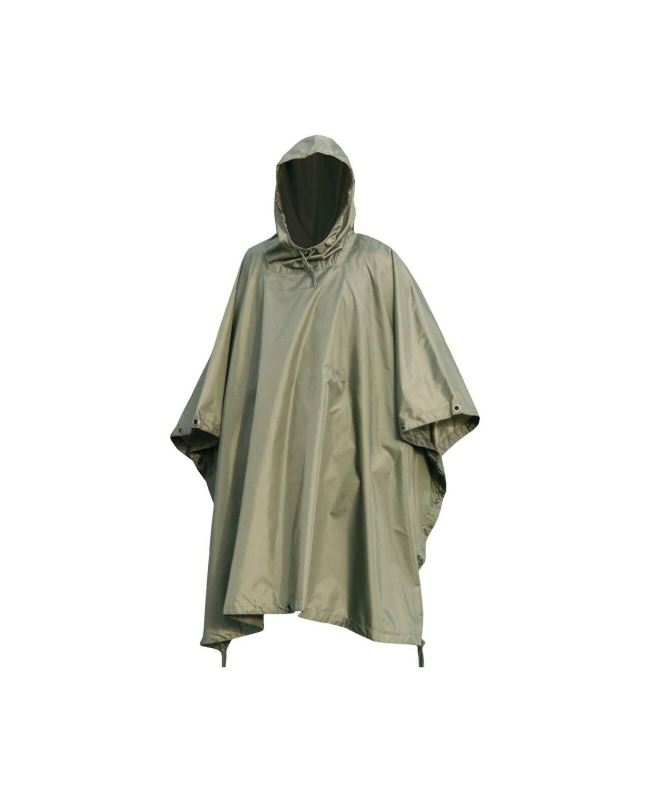 Mil-Tec Ripstop Wet Weather Poncho, Multi-Use Bivouac Sack, Emergency Shelter...