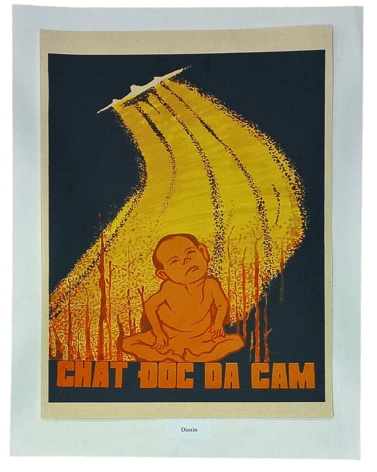 Vietnam War Poster The Consequence Of War Using Agent Orange Cause Birth Defects