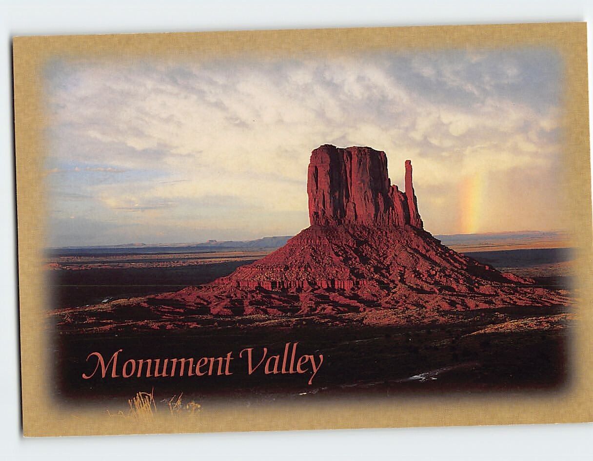 Postcard The Mitten Monument Valley Utah-Arizona USA