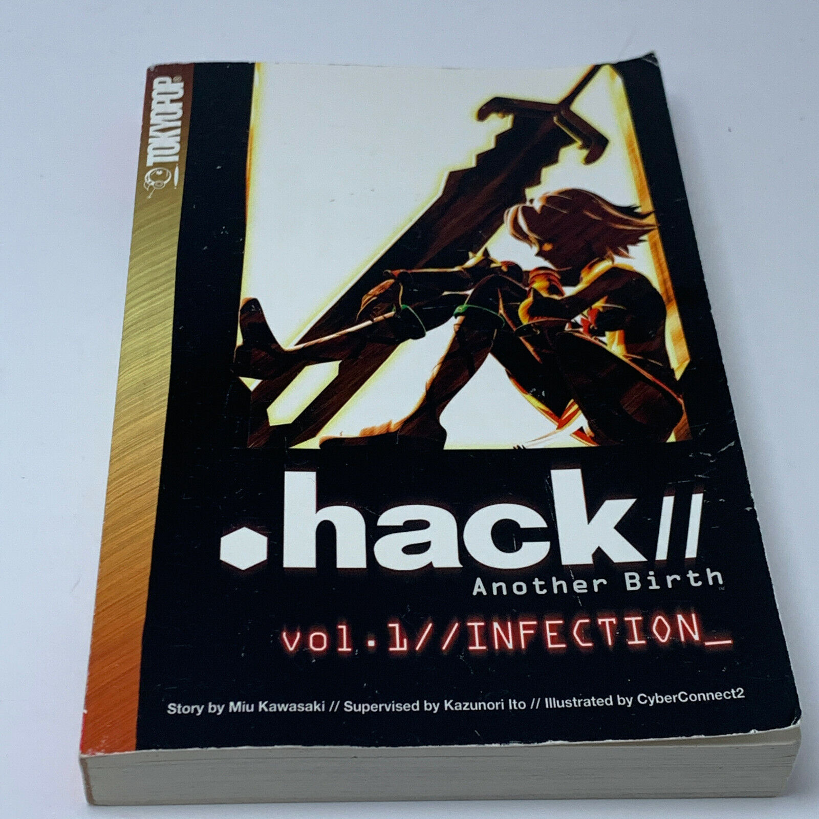 .Hack Another Birth infection Volume 1 Miu Kawasaki Manga Paperback - Track ship