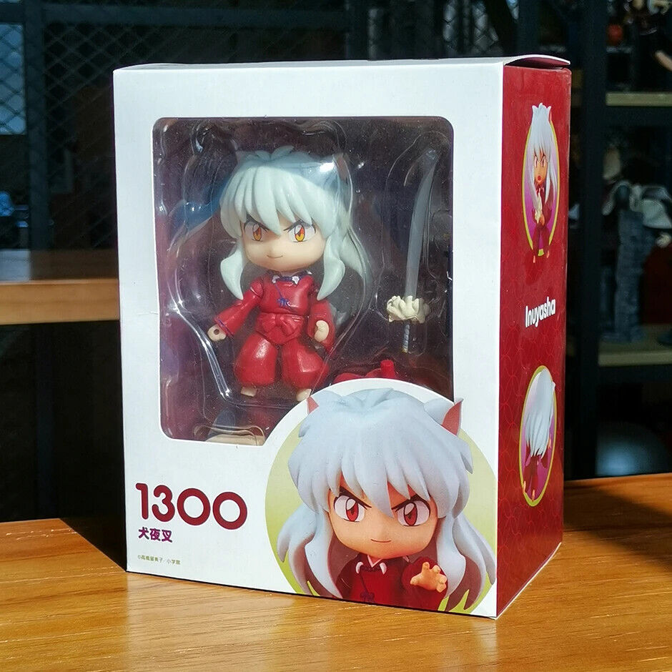 INUYASHA 1300 Inuyasha Q Version PVC Action Figure Anime Collectibles Gift Model