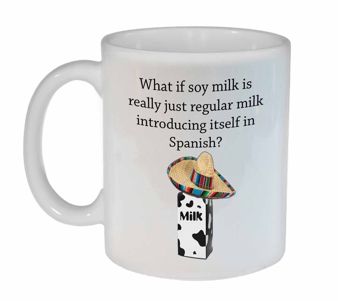 Soy Milk Coffee or Tea Mug