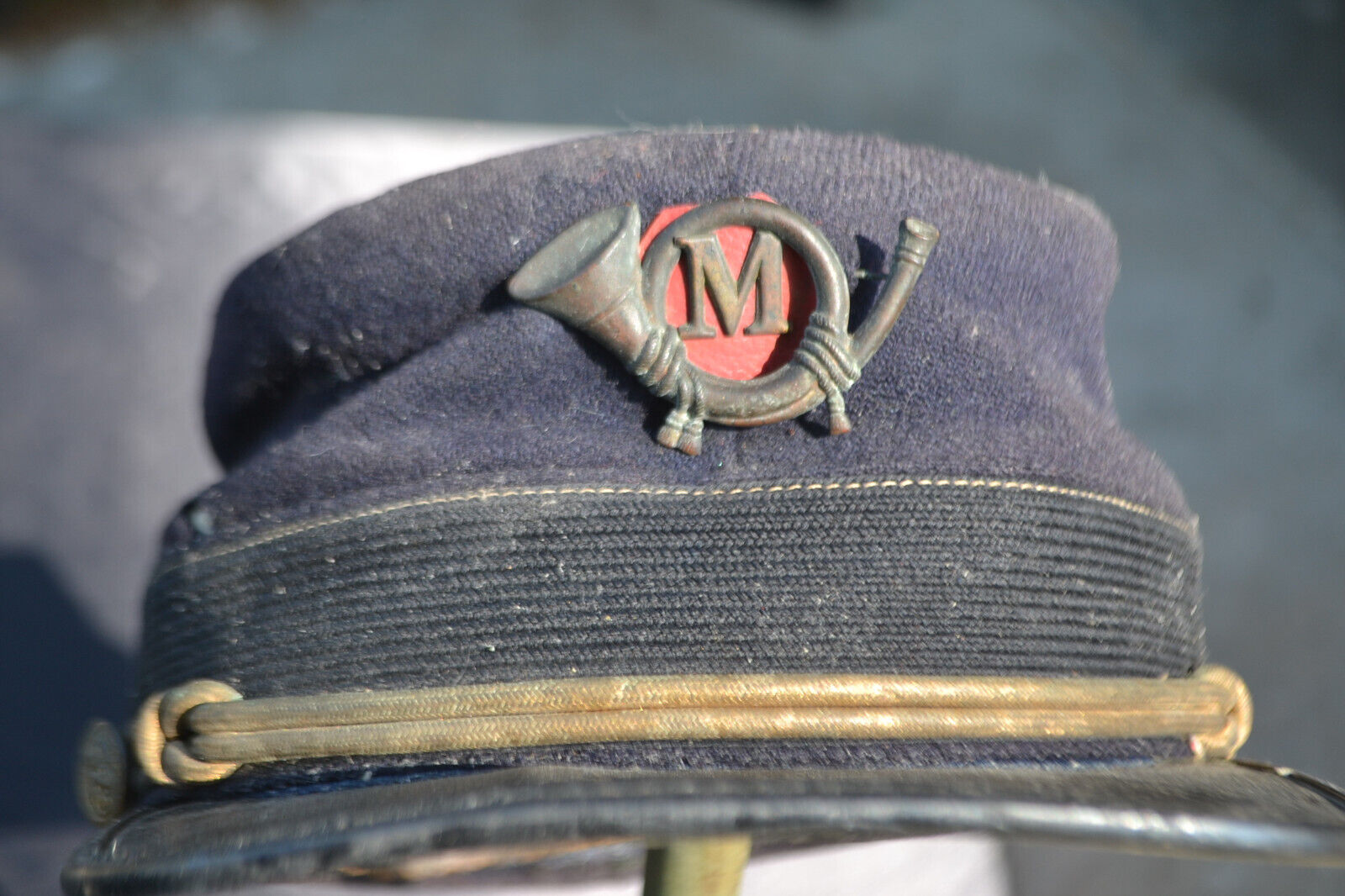 USMC Civil War Antique Hat Cap  Kepi   original estate find