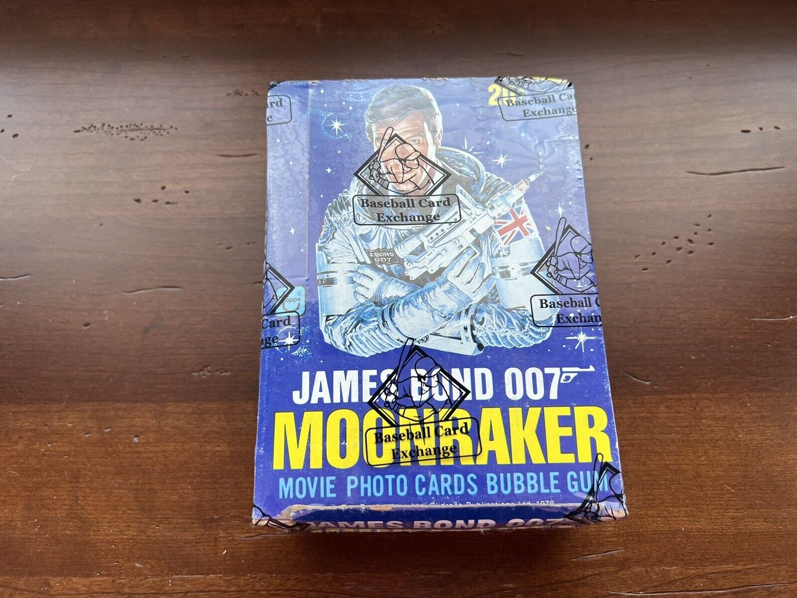 1979 Topps Moonraker Cards Wax Box James Bond 007 Non-Sport 36 Packs BBCE Sealed