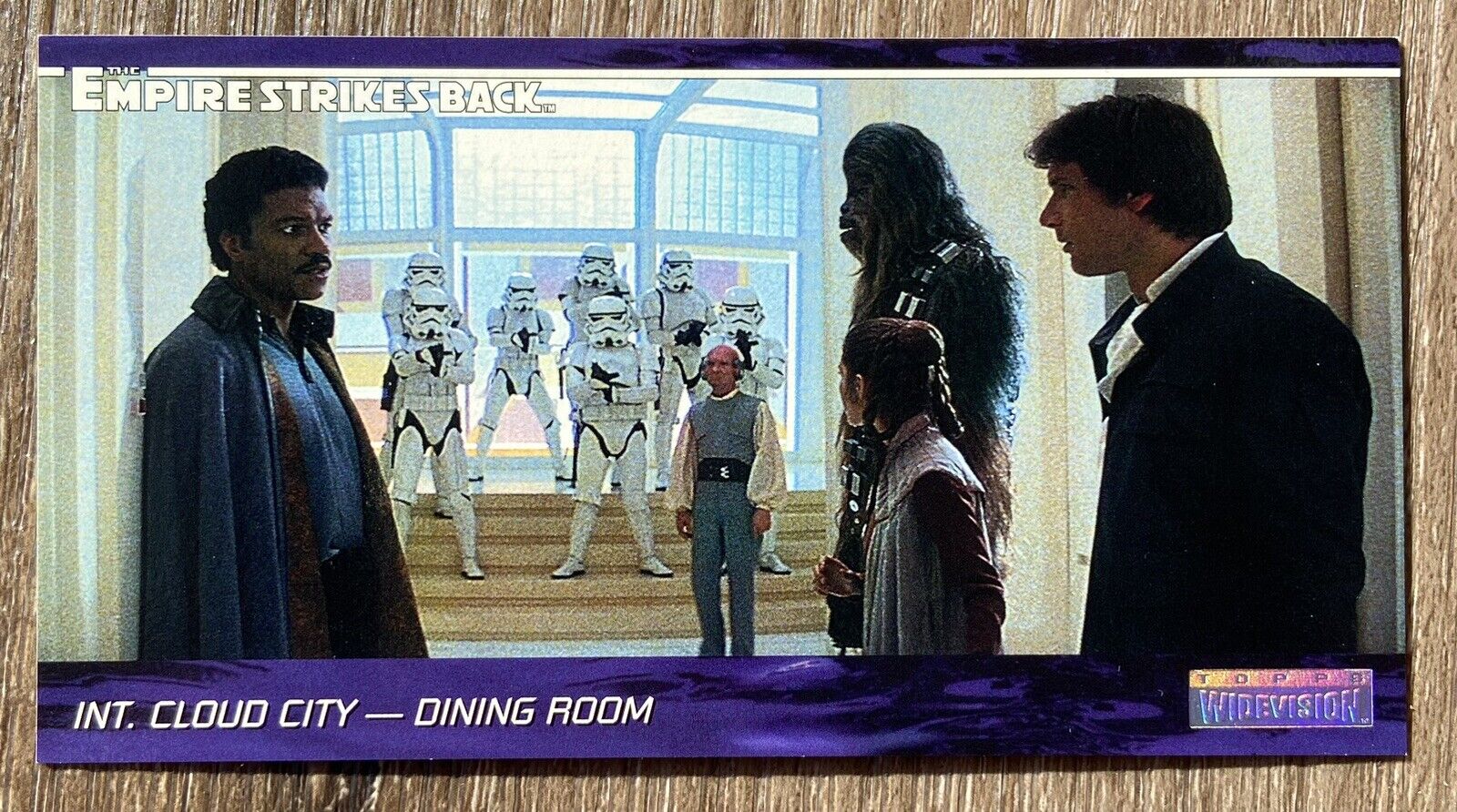 1995 Topps Widevision Empire Strikes Back-Int. Cloud City-Dining Room #96