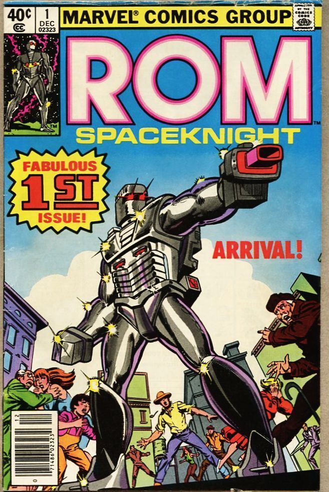 ROM #1-1979 vg- 3.5 Spaceknight Frank Miller Sal Buscema Newsstand Variant